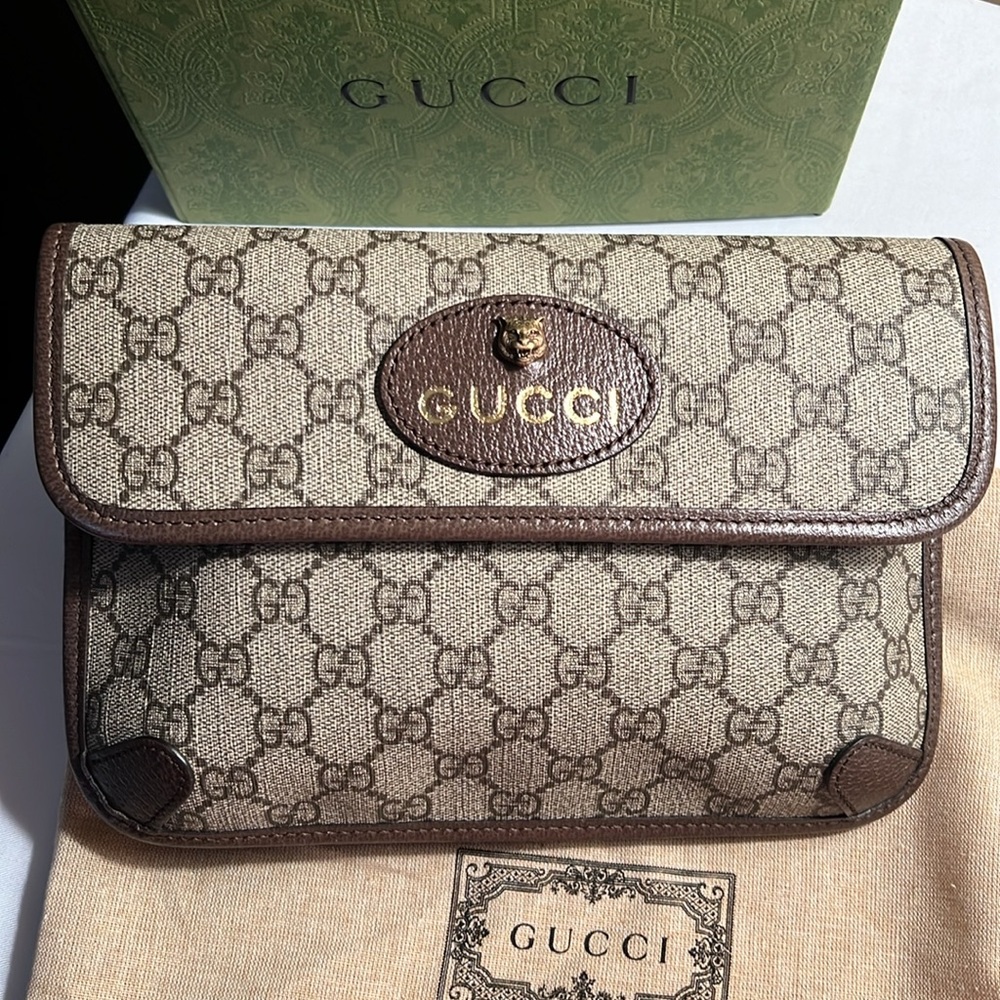 🔥💯 Authentic Neo Vintage GG Supreme Belt Bag